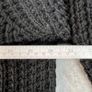 AllSaints Rok Crew Jumper Size Medium Mens Black 100% Cotton Ribbed Knit Sweater Image 3
