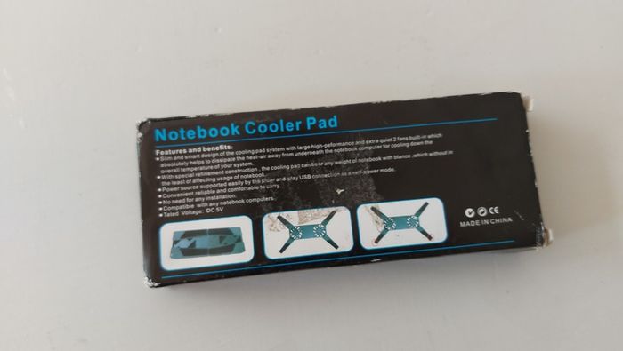 Usb Powered Folding Laptop Cooling Fan Free Post