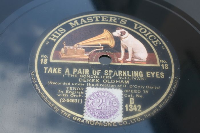 Antique Gramophone records