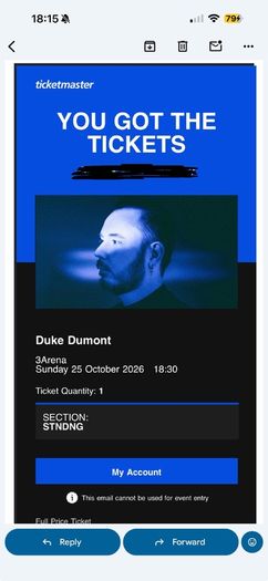Duke Dumont Ticket