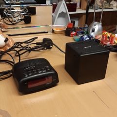 Alarm clock radios mains