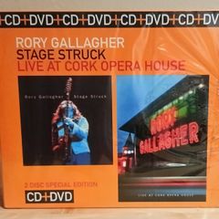 Rory Gallagher Stage Struck CD and Live At The Cork Opera House DVD