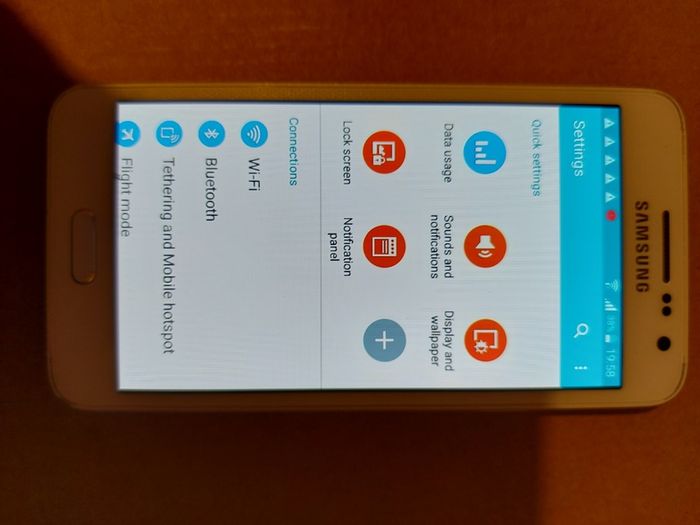 Samsung Galaxy A3 Mobile Phone, Model SM-A300FU, 16GB, Vodafone network, in excellent condition