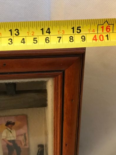 Fishing Memorabilia Shadow Box