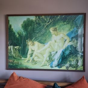Large boucher framed print