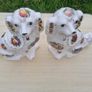 Pair of ceramic Staffordshire Spaniel dogs Image 6