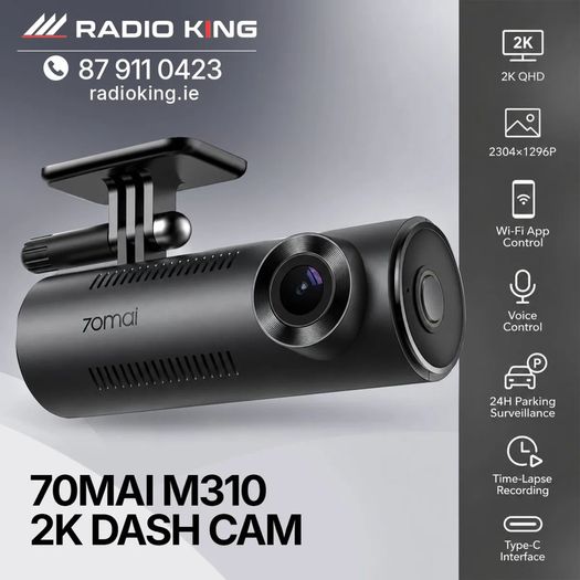 70mai M310 2K Dash Cam