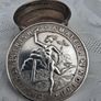 Sterling Silver Irish National Long Jump Medal 1949(48.4 grams) Image 3