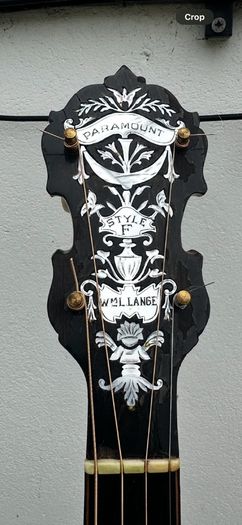 Paramount Style F Tenor banjo