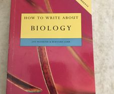 Pre-used How to rite about Biology