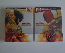 Deadpool And Wolverine 4K & Blu Ray Limited Edition Steelbooks - Both Variants