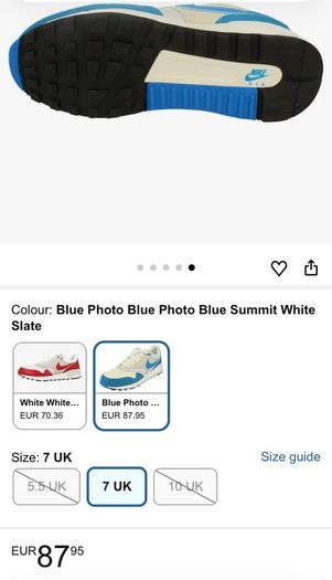 Nike Air Odyssey Trainers size 10