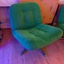2x Modern Green IKEA Armchairs ( chair ) Bargain Deal Image 4
