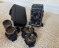 Mamiya C330f 6x6 medium format camera