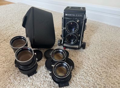 Mamiya C330f 6x6 medium format camera