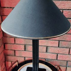 Al Frank Black Wrought Iron Table Lamp