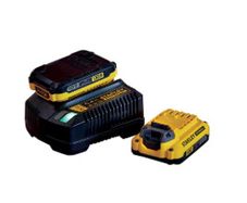 STANLEY 2 x V20 2 x 2.0Ah batteries and charger