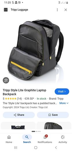 tripp back pack