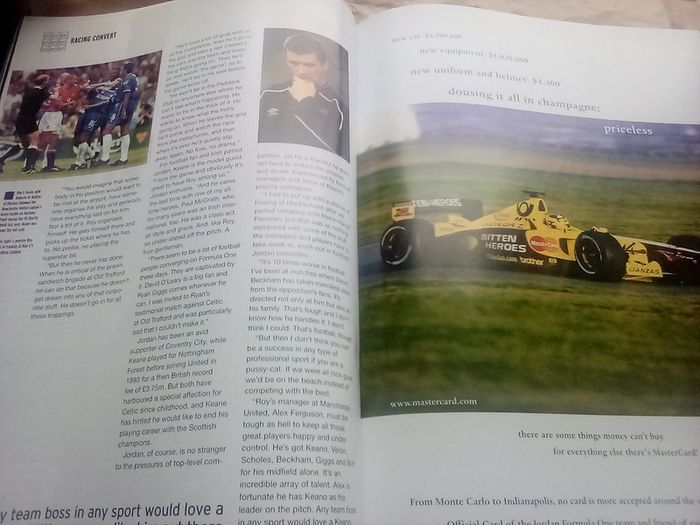 Rare Jordan F1 magazine (postage included)