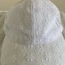 Primark White Bow Cap, One Size Image 2