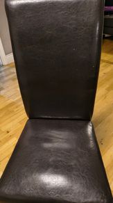 solid wood table and chairs