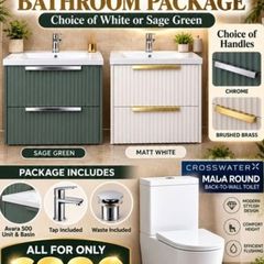 Crosswater,Rt large bathroom packadge massive saving