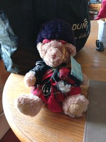 Keel Toys Scottish Piper Bear plush toy
