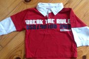 Rugby style Top Age 12-18 months