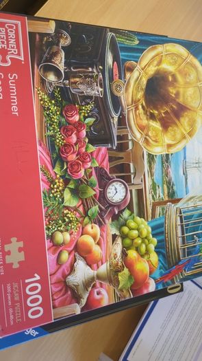 Nine 1000 piece jigsaws for 30