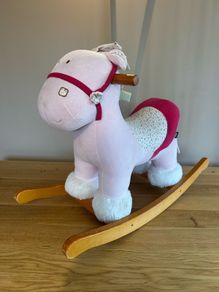 rocking horse pink