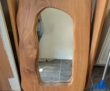 Rustic mirror