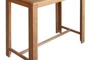 Bar Table Solid Acacia Wood 120x60x105 cm
