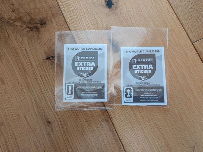 Panini World Cup Extra Stickers Bundle