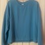 Fab River Island Teal Boxy Sweatshirt  Size Large UK 14 Image 3