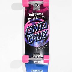 Santa Cruz x Broken Promises skateboard