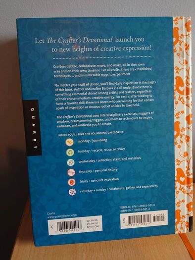 The Crafter's Devotional: 365 Days of Tips, Tricks, and Techniques for Unlocking Your Creative Spirit (The Devotional Series)