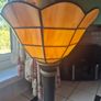 Table lamp Torchiere faux stained glass  uplighter Tablelamp Image 2