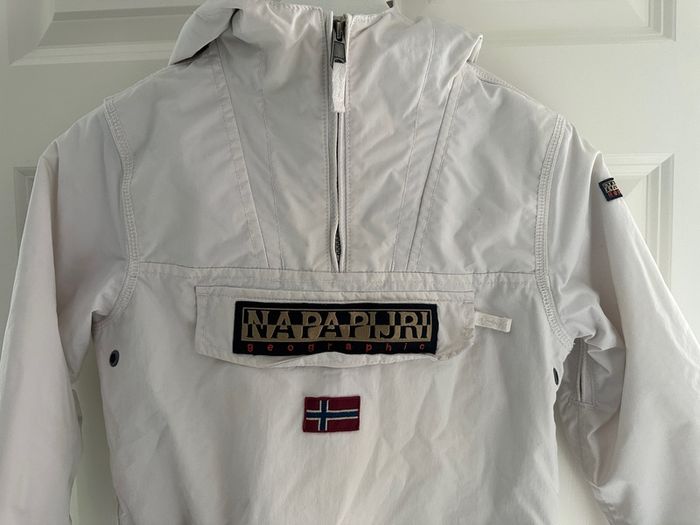 Napapijri white jakcet