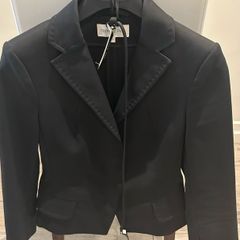 Patrizia Pepe Black Short Jacket - Size IT 40 (UK 8 / EU 36)