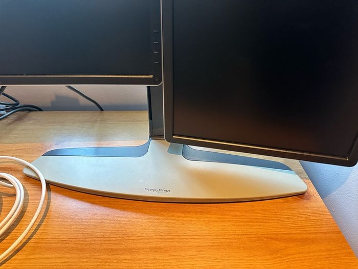 Two Dell LED Monitors 23" P2314H + Dual Stand