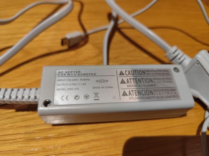 Wii U Gamepad power supply