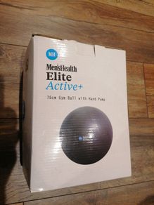 Men's Health Elite Active+ 75cm gym ball