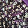 Purple Dress with Beaded Shoulders - Size 16 Image 7