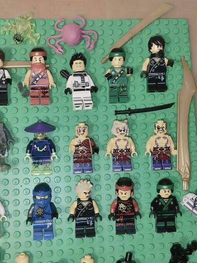 Lego Ninjago Figure Bundle and Accessories