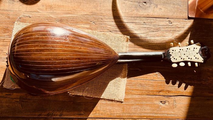 Restored 1898 Alfonso Abatte Mandolin Bowlback