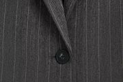 Dark Grey Pinstripe Blazer. New