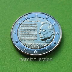 Luxembourg 2013 year Uncirculated 2 Euro coin.