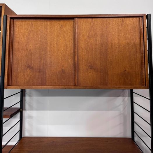 1960s Mid-century Modern Ladderax Shelving System
