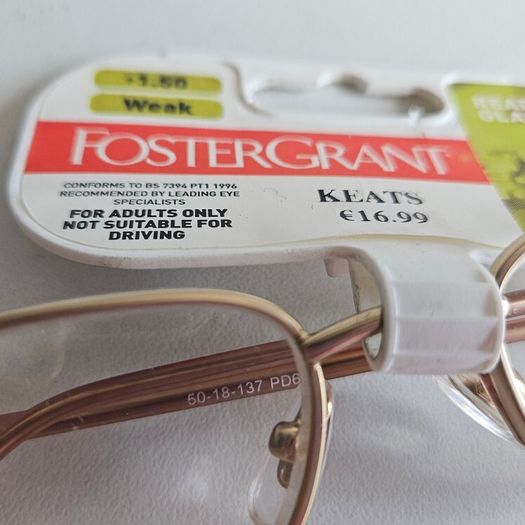 Foster Grant  & Readi Read prescription reading glasses lenses +1.5 3 for 11 euro new