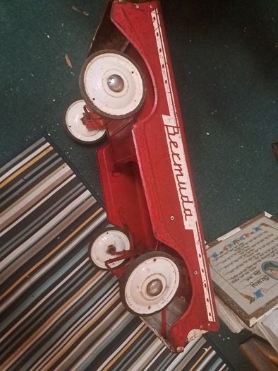Vintage Tri-ang 60's Peddle Car